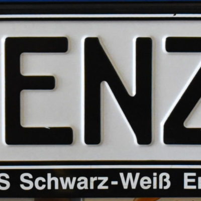 Autokennzeichen SW ENZEN